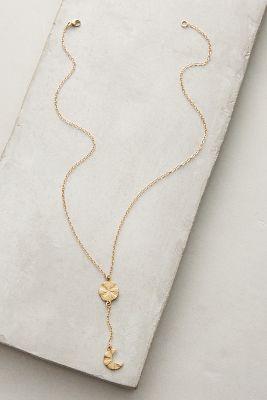 Amanda Hunt Crescent Pendant Necklace