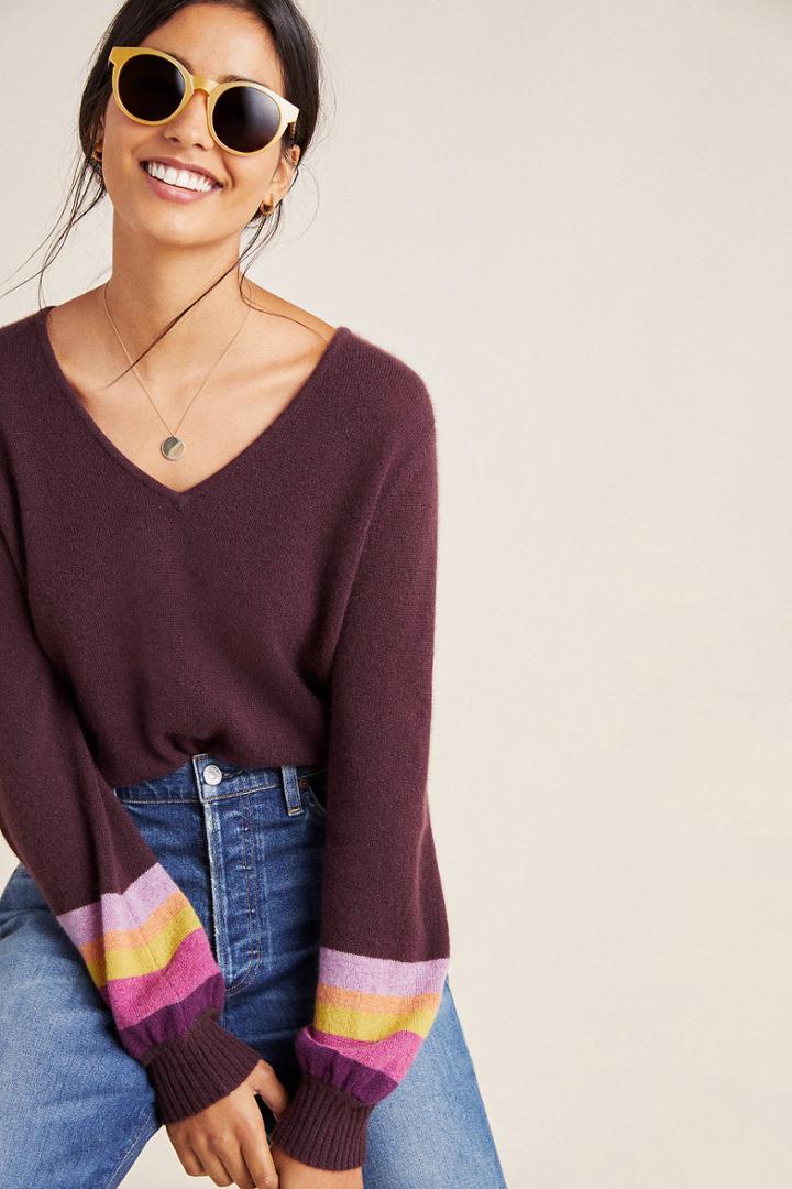 Velvet By Graham & Spencer Caren Cashmere Sweater