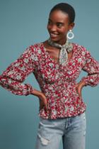 Featherbone Latrobe Lace-up Blouse