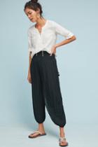 Flannel Austen Pleated Joggers