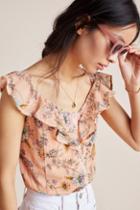 Dolan Left Coast Wildflower Cropped Top