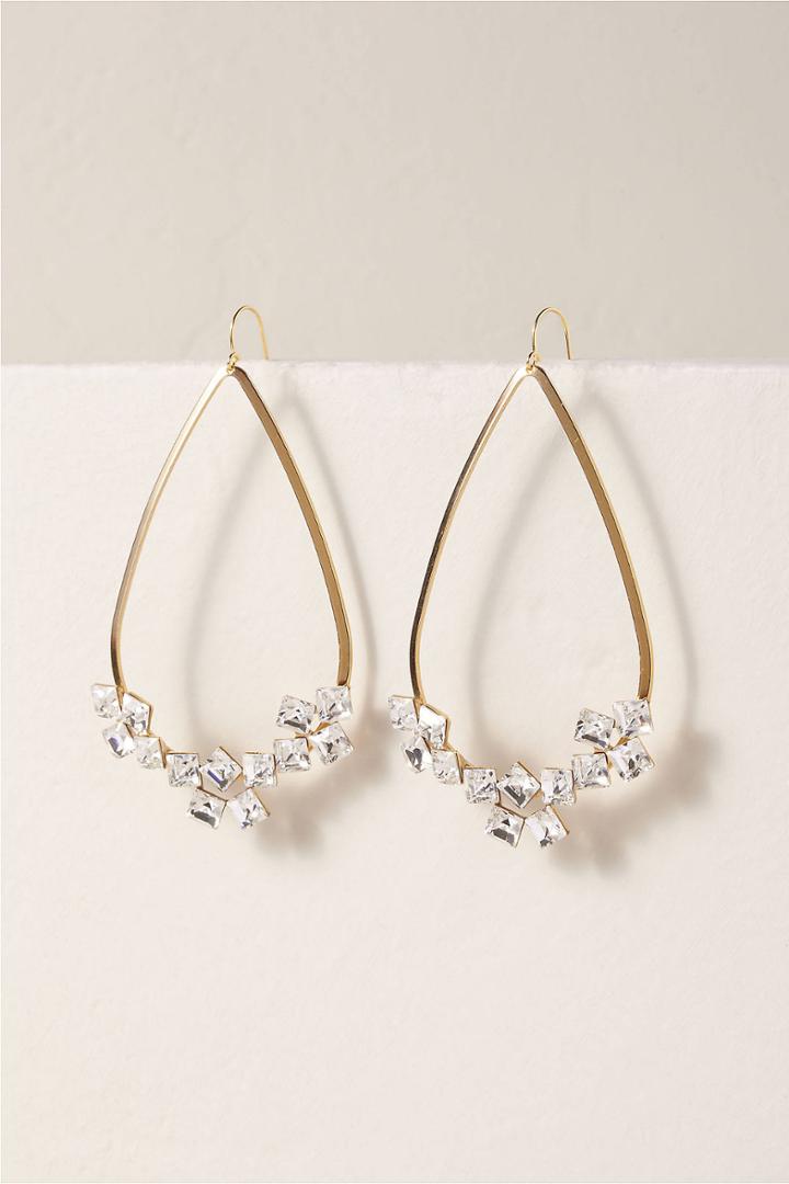 Anthropologie Derya Hoop Earrings