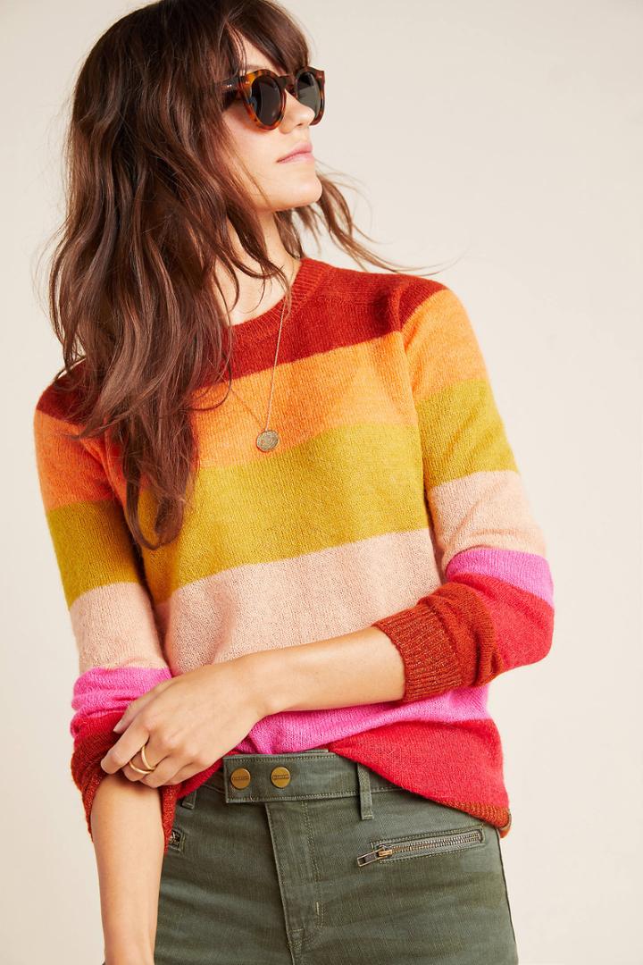 Scotch & Soda Natalia Striped Sweater