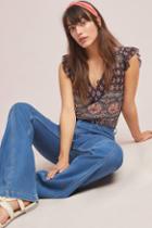 Velvet By Graham & Spencer Kimora Printed Top