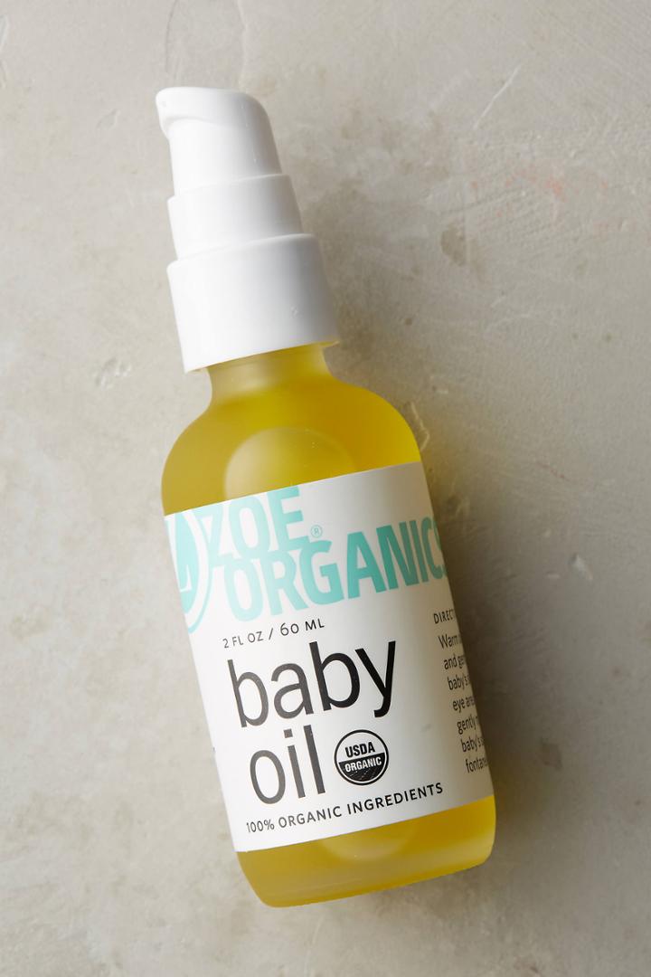 Zoe Organics Baby Oil