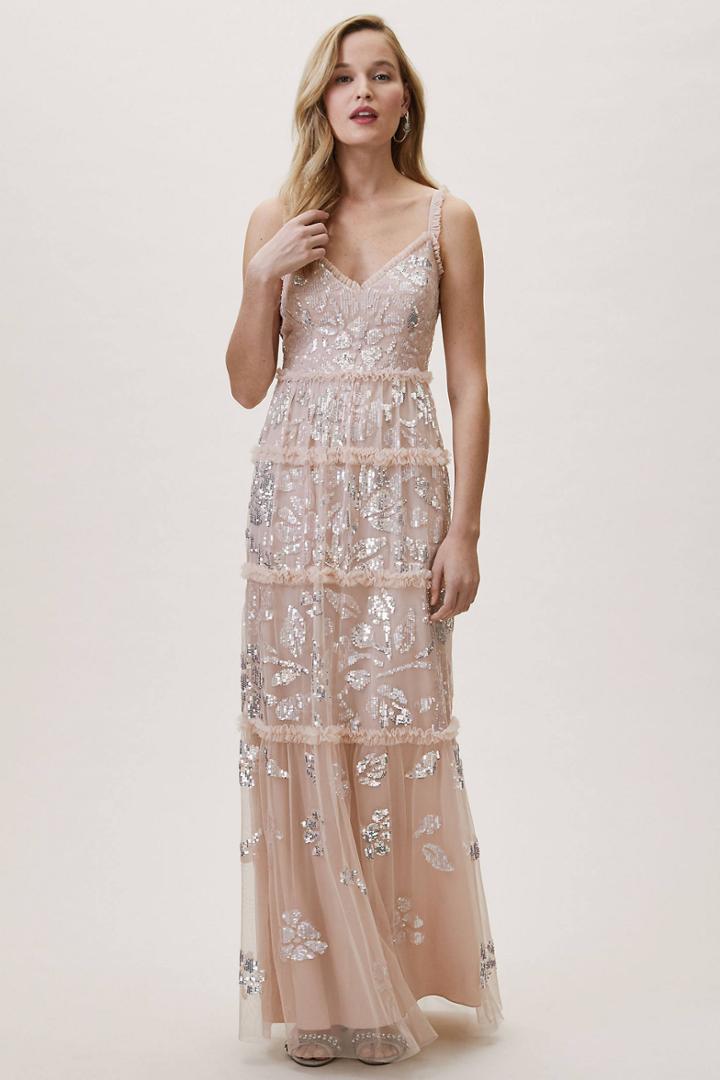 Anthropologie Trilby Wedding Guest Dress