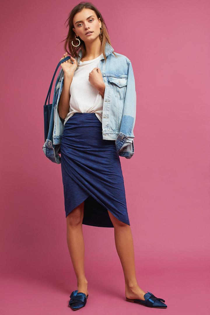 Maeve Knit Tulip Skirt