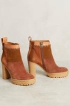 See By Chloe Patchwork Platform Boots
