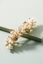 Anthropologie Pearled Flower Barrette