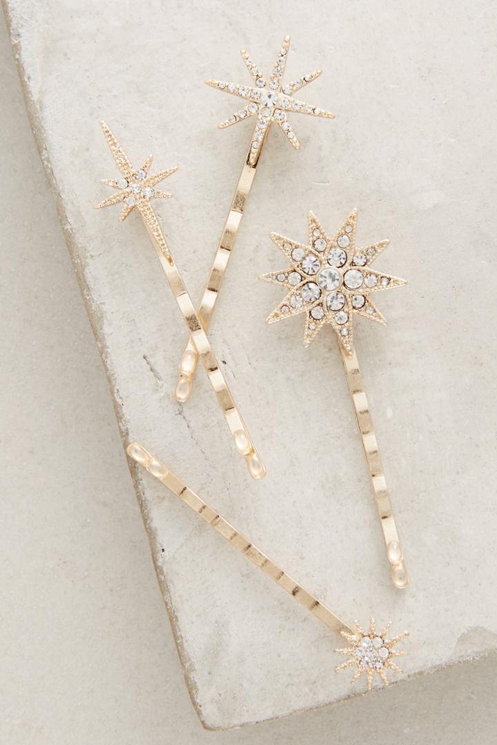 Anthropologie Constellation Bobby Pin Set