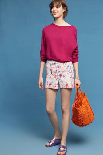 Level 99 Casandra Floral Shorts
