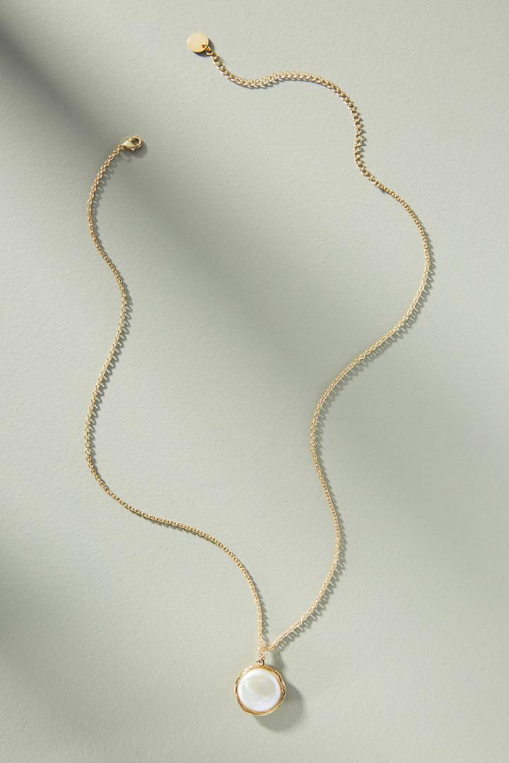 Amber Sceats Sabrina Pearl Pendant Necklace