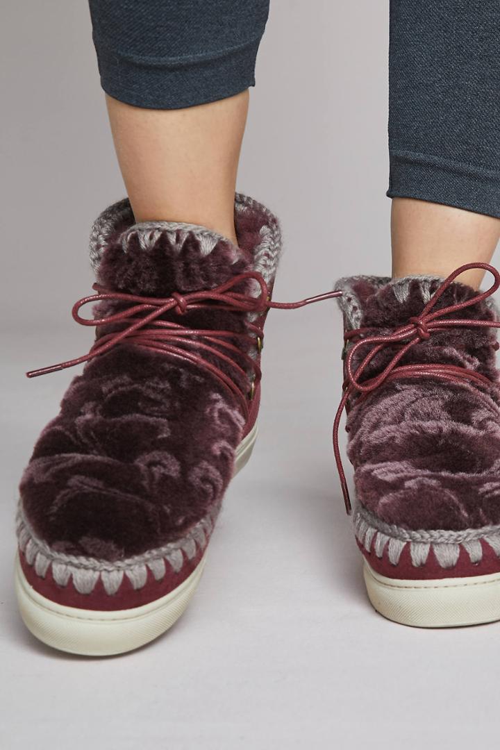 Anthropologie Mou Embellished Short Boots