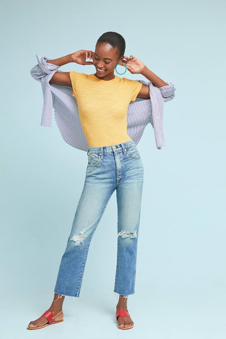 Amo Loverboy Ultra High-rise Relaxed Straight Jeans