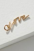 Anthropologie Script Charm