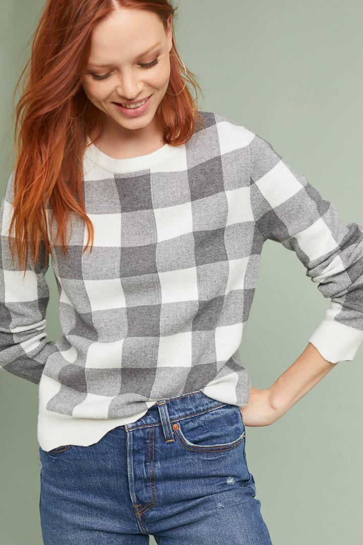 Moth Classic Check Pullover