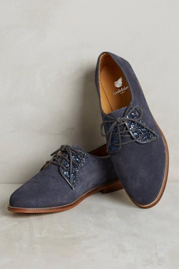 Bobbies La Romanciere Glitter Oxfords