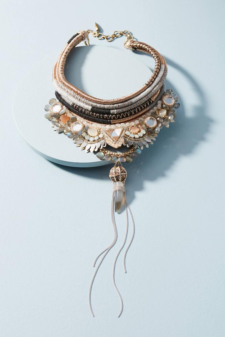 Deepa Gurnani Bina Choker Necklace