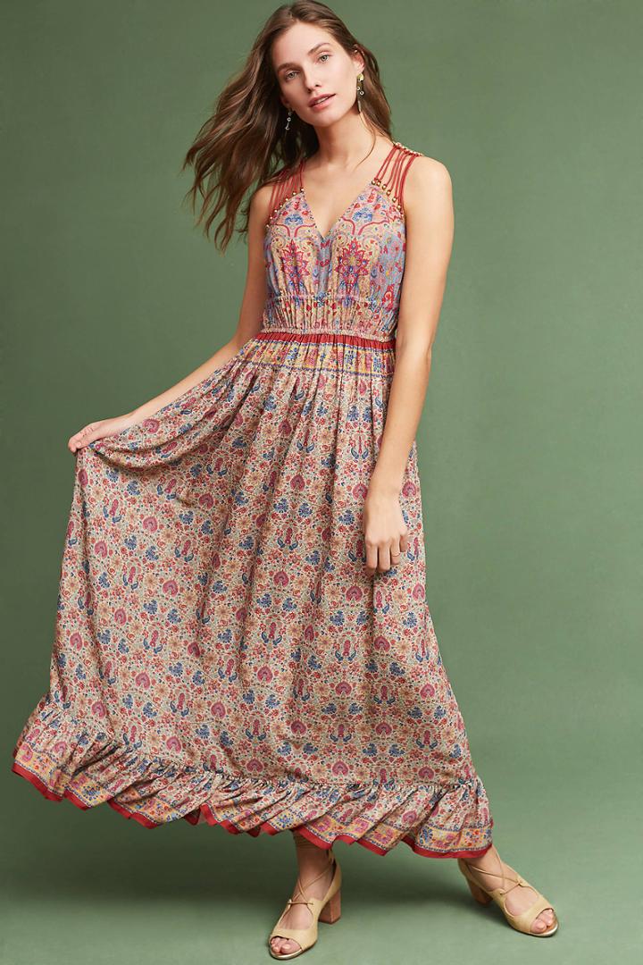 Ranna Gill Crespi Maxi Dress
