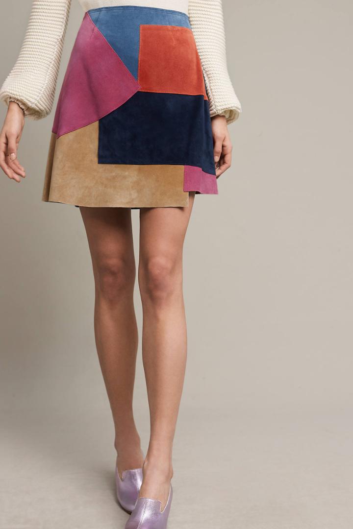Mih Kalle Suede Mini Skirt