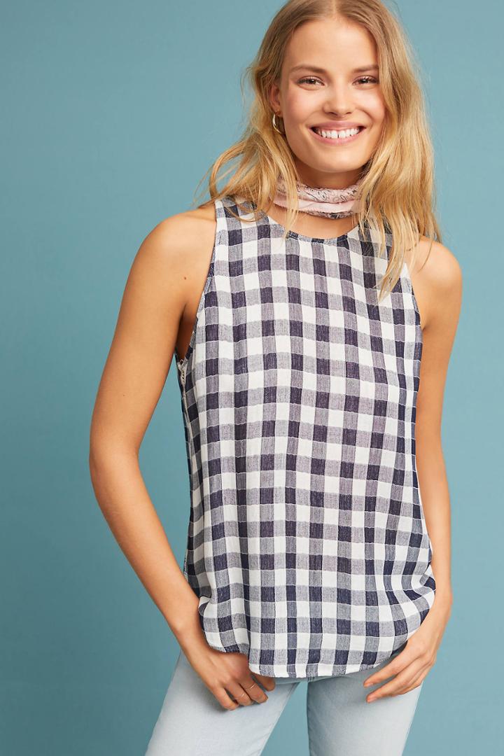 Cloth & Stone Gillian Gingham Top