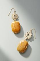 Anthropologie Flourish Drop Earrings