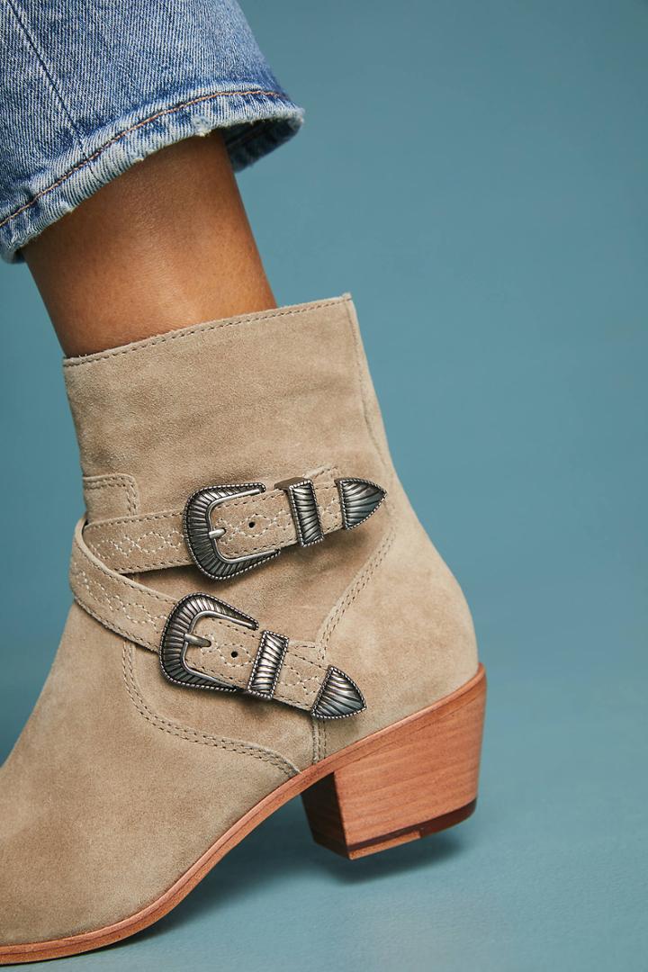 Anthropologie Frye Ellen Buckle Short
