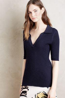 Moth Ribbed Darby Pullover