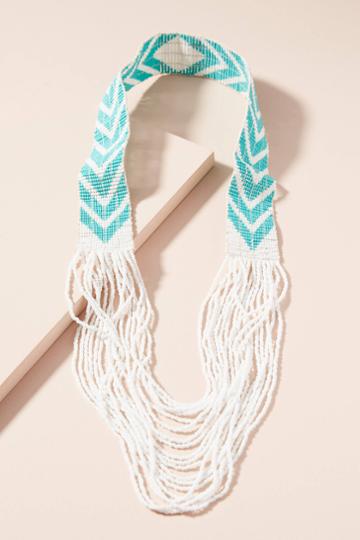 Sidai Designs Beaded Chevron Necklace