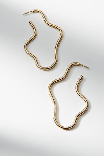 Sabrina Dehoff Wave Hoop Earrings