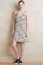 Art Dept Static-stripe Dress