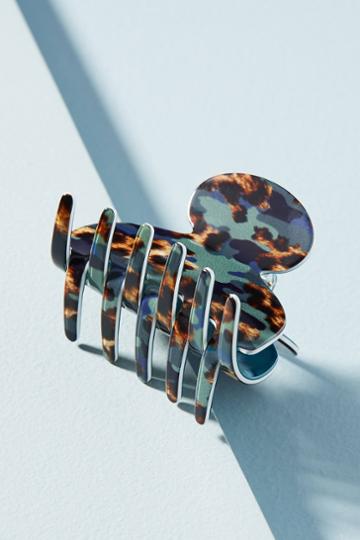 France Luxe Leopard Hair Clip