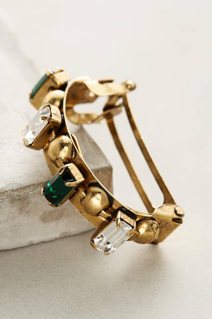 Dauphines Of New York Crystal Trail Pony Barrette