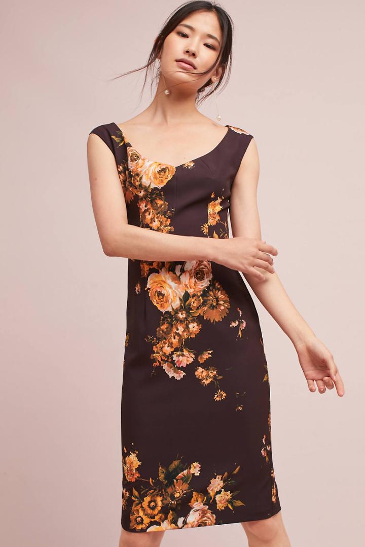 Black Halo Ellaria Column Dress