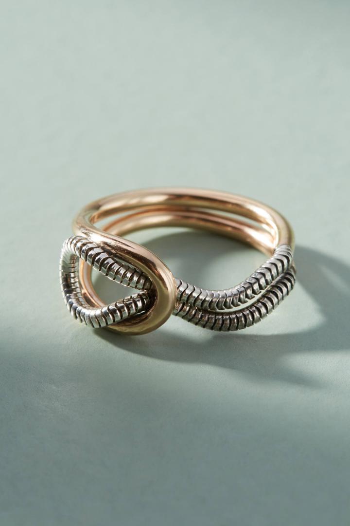Anthropologie Toggle Ring