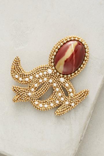 Bea Valdes Octopus Brooch