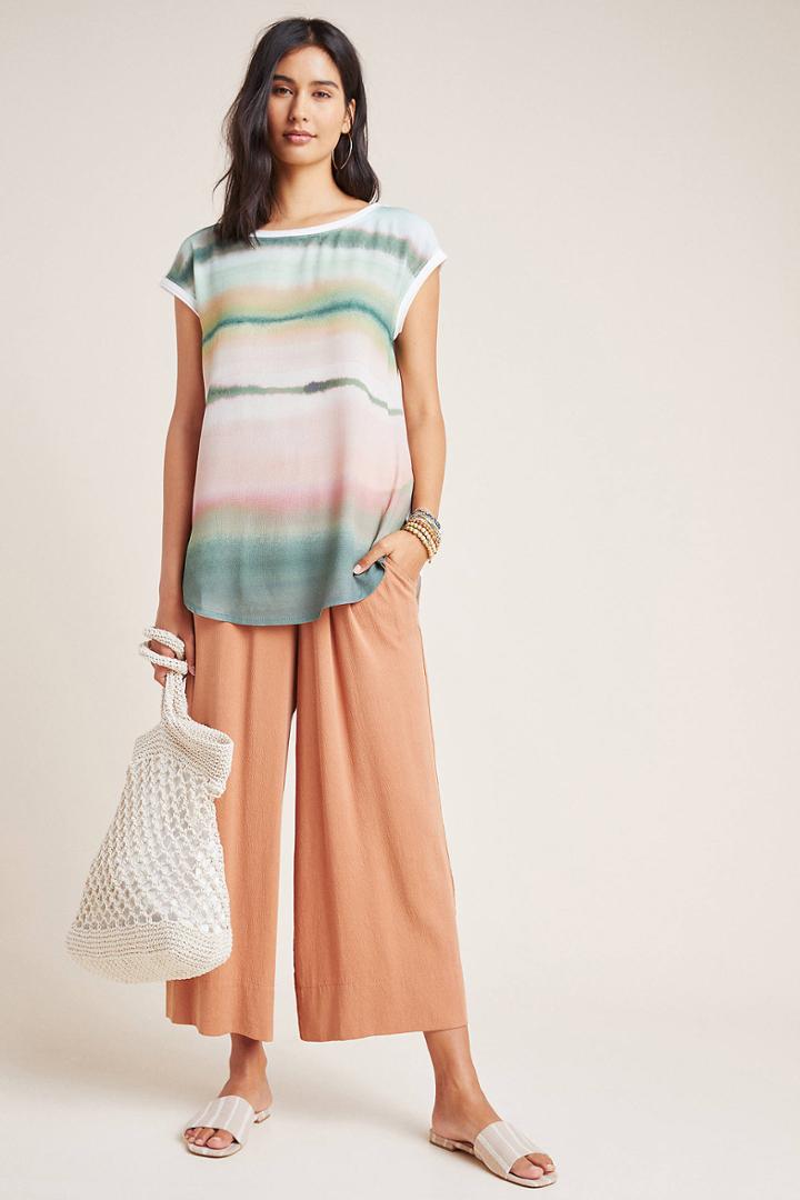 Anthropologie Tuscany Boatneck Tunic