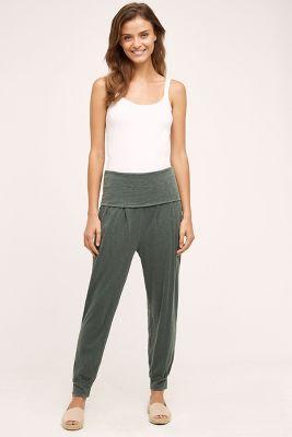 Stateside Slubbed Foldover Joggers