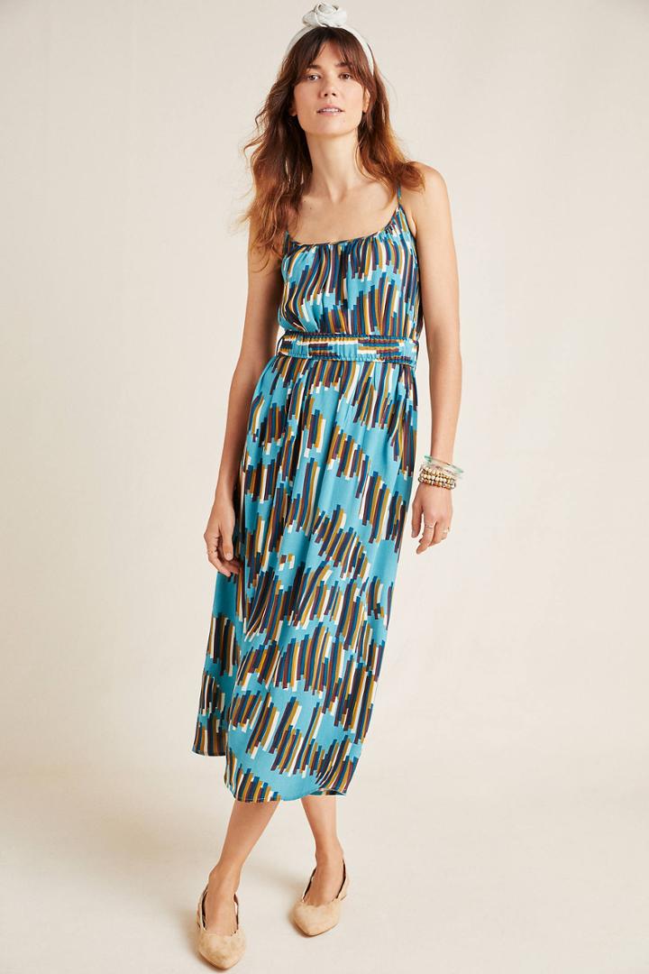 Corey Lynn Calter Carreaux Midi Dress