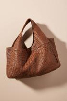 Claramonte Pablo Woven Leather Shoulder Bag