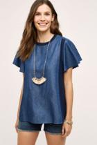 Atelier Camille Fluttered Chambray Tee