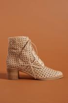 Freda Salvador Perforated Lace-up Boots
