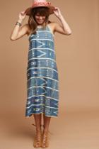 Corey Lynn Calter One-of-a-kind Ikat Fringed Dress