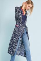 Misa Azores Tasseled Wrap Dress