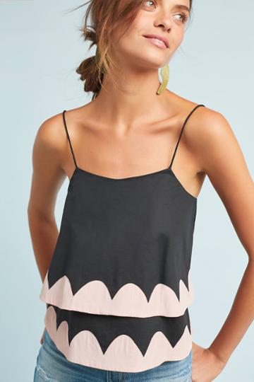 Azulu Tiered Scallop Top