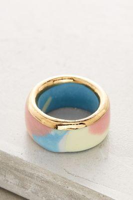 Ruby Pilven Porcellana Ring