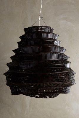 Anthropologie Bamboo Cloud Chandelier