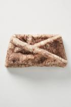 Anthropologie Marley Faux Fur Cowl Scarf