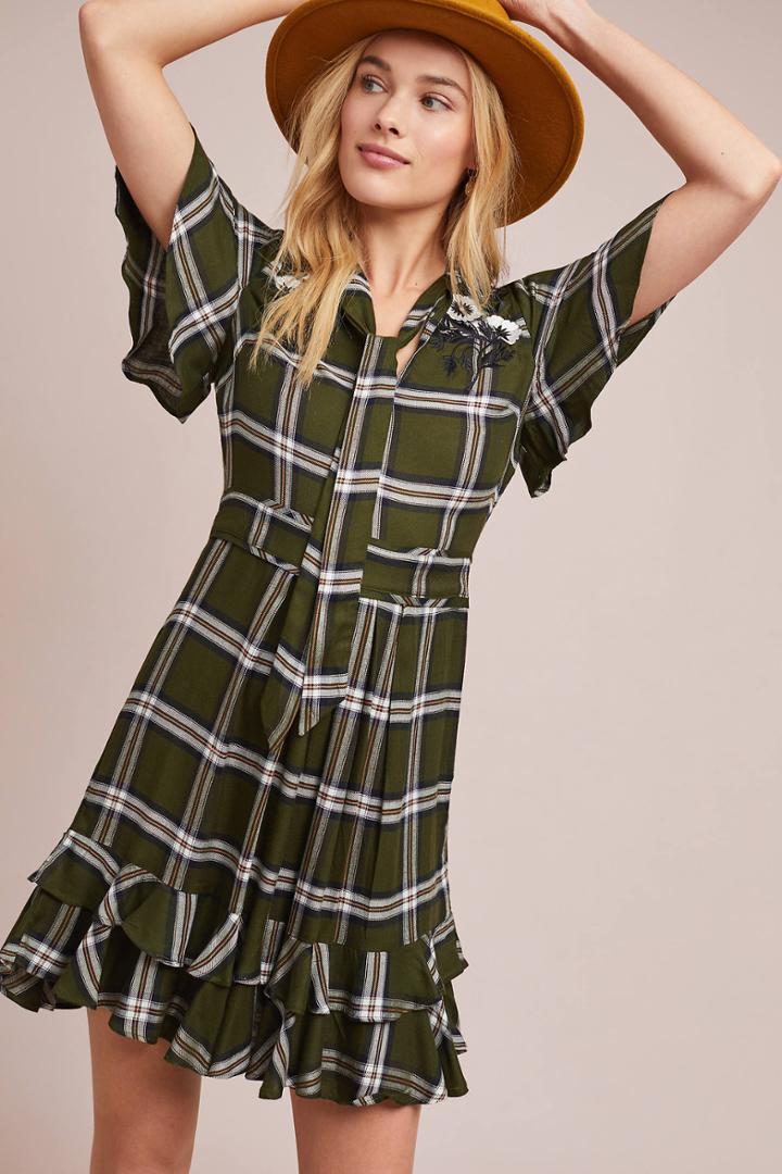 Ranna Gill Olivia Plaid Dress