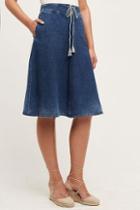 Ag Heritage Denim A-line Skirt Prairie